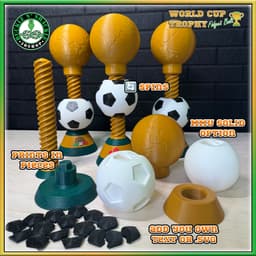 World Cup Trophy Fidget Bolt - Commercial Use 3d model