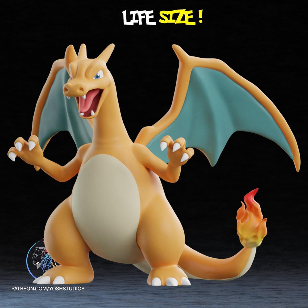 Life Size Charizard 3d model