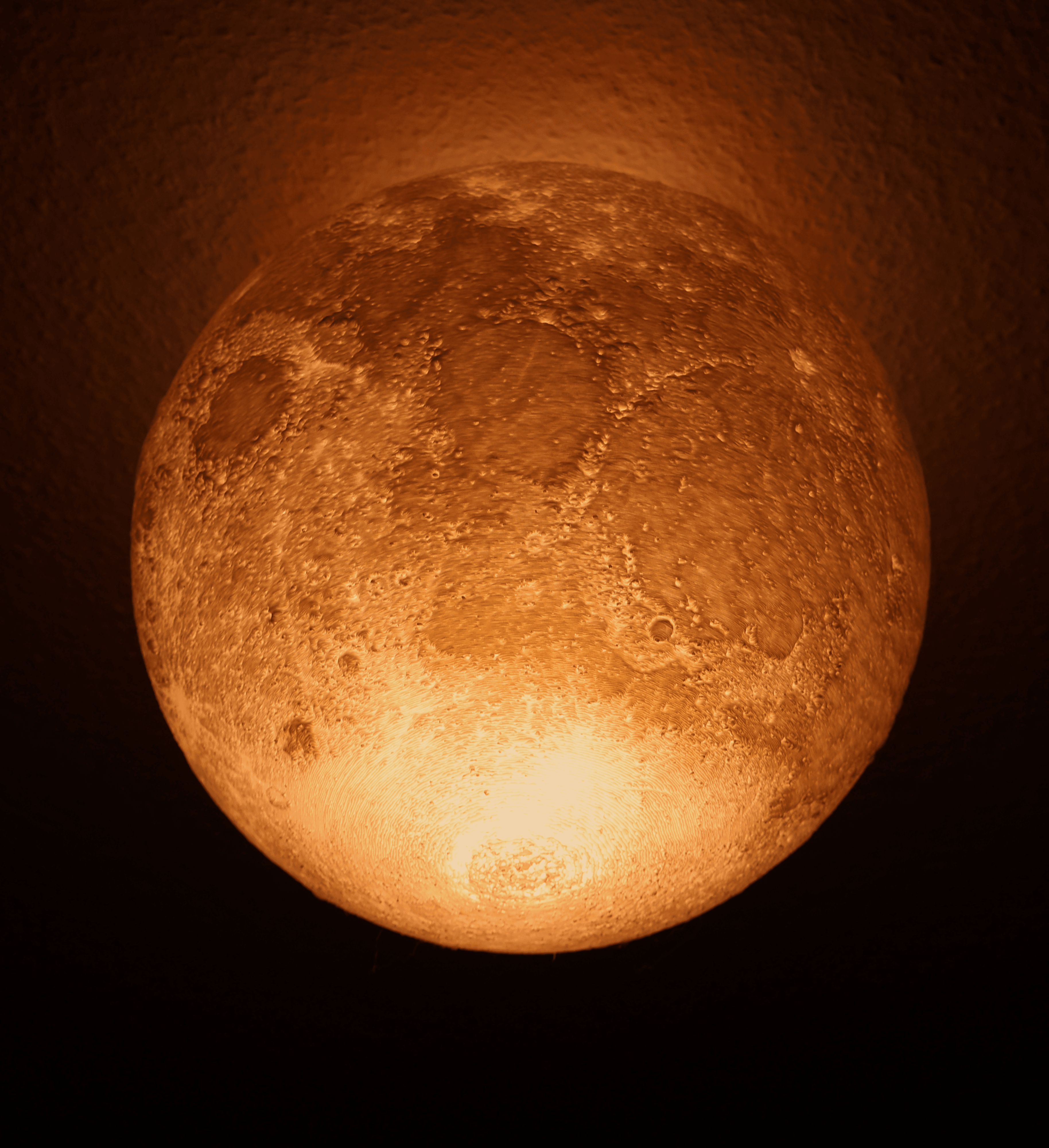 Moon Ceiling Lamp 3d model