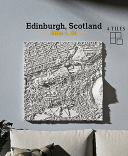 Edinburgh, Scotland - S, M, L, & XL 3d model