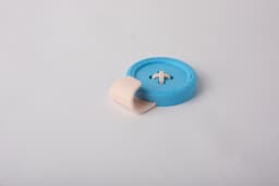 Button Wall Hook - Colorful Wall Decor with Modern Design 3d model