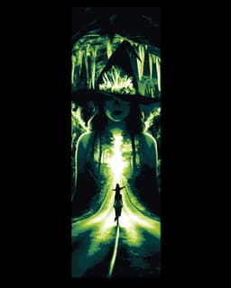 Fan Art of the Musical Wicked - All paths lead to the Green Witch - Set of bookmarks 3d model