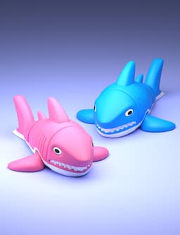 Flexi Print-in-Place Shark 3d model