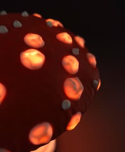 Mushroom lamp “Amanita Muscaria” 3d model