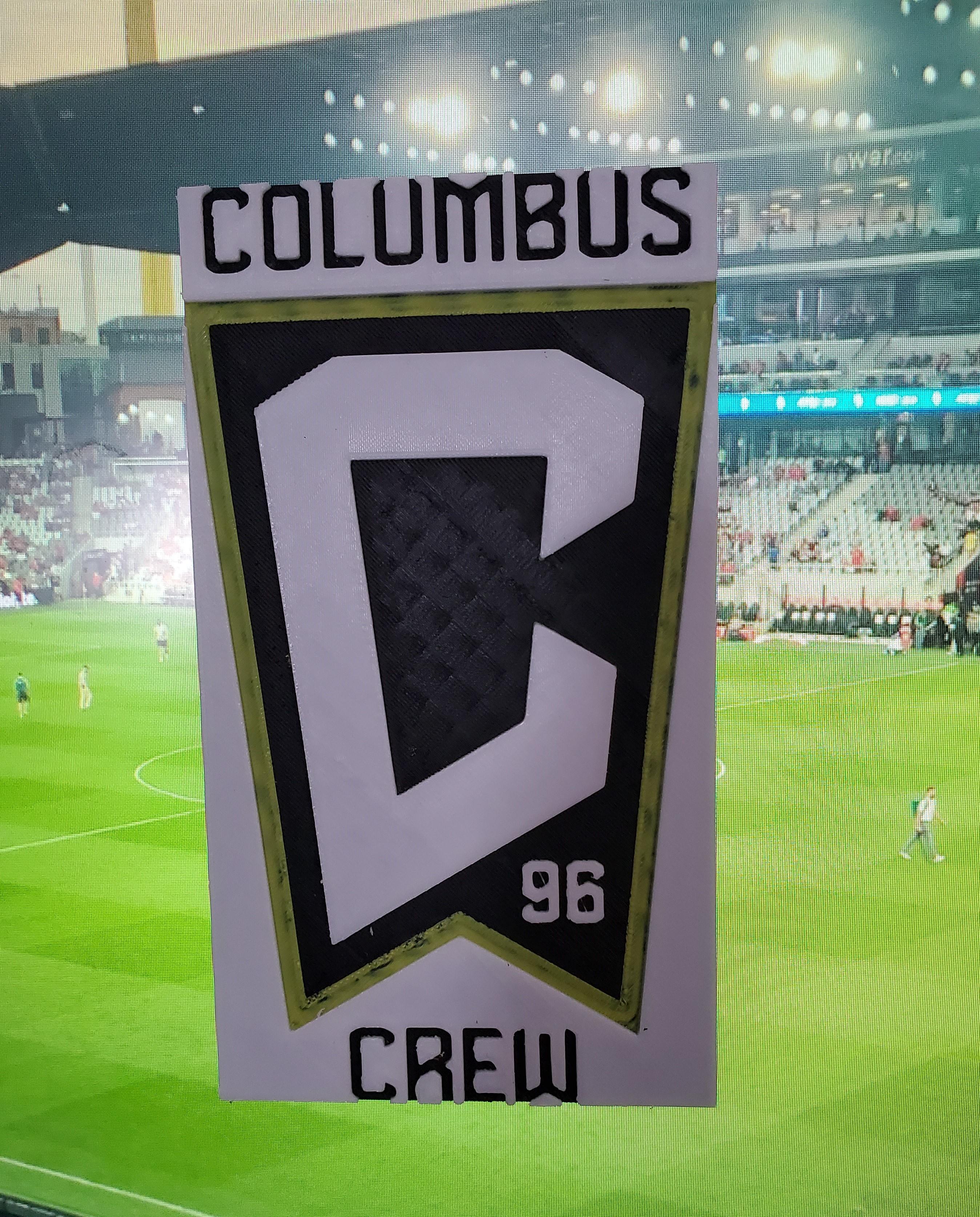 CS Columbus Crew coaster or plaque 3d model