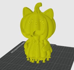 PumpKitty Night Light 3d model