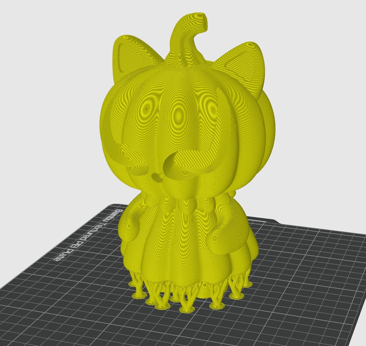 PumpKitty Night Light 3d model