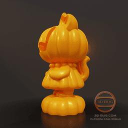 PumpKitty Night Light 3d model