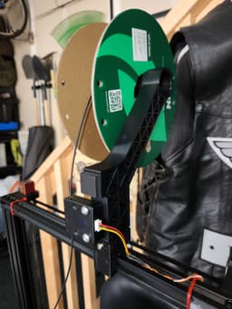 E3 MAX NEO Filament holder top rail.stl 3d model