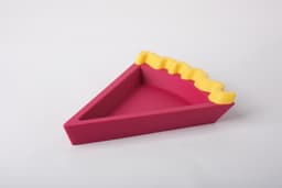 Cherry Pie Tray - Dessert-Inspired Trinket Dish 3d model