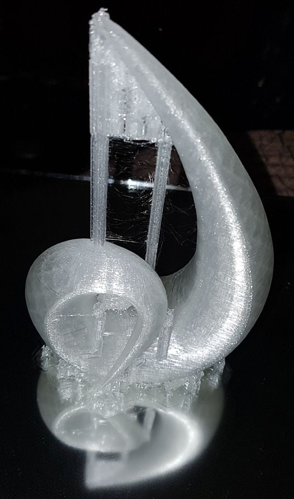 Comma sculpture 3d model