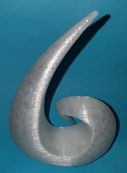 Comma sculpture 3d model