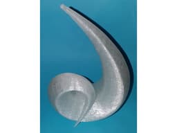 Comma sculpture 3d model