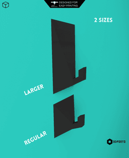 Hook Wall Hanger 3d model