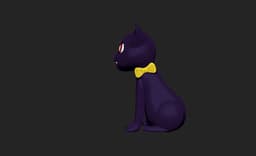 Sailor moon - Luna 3d model