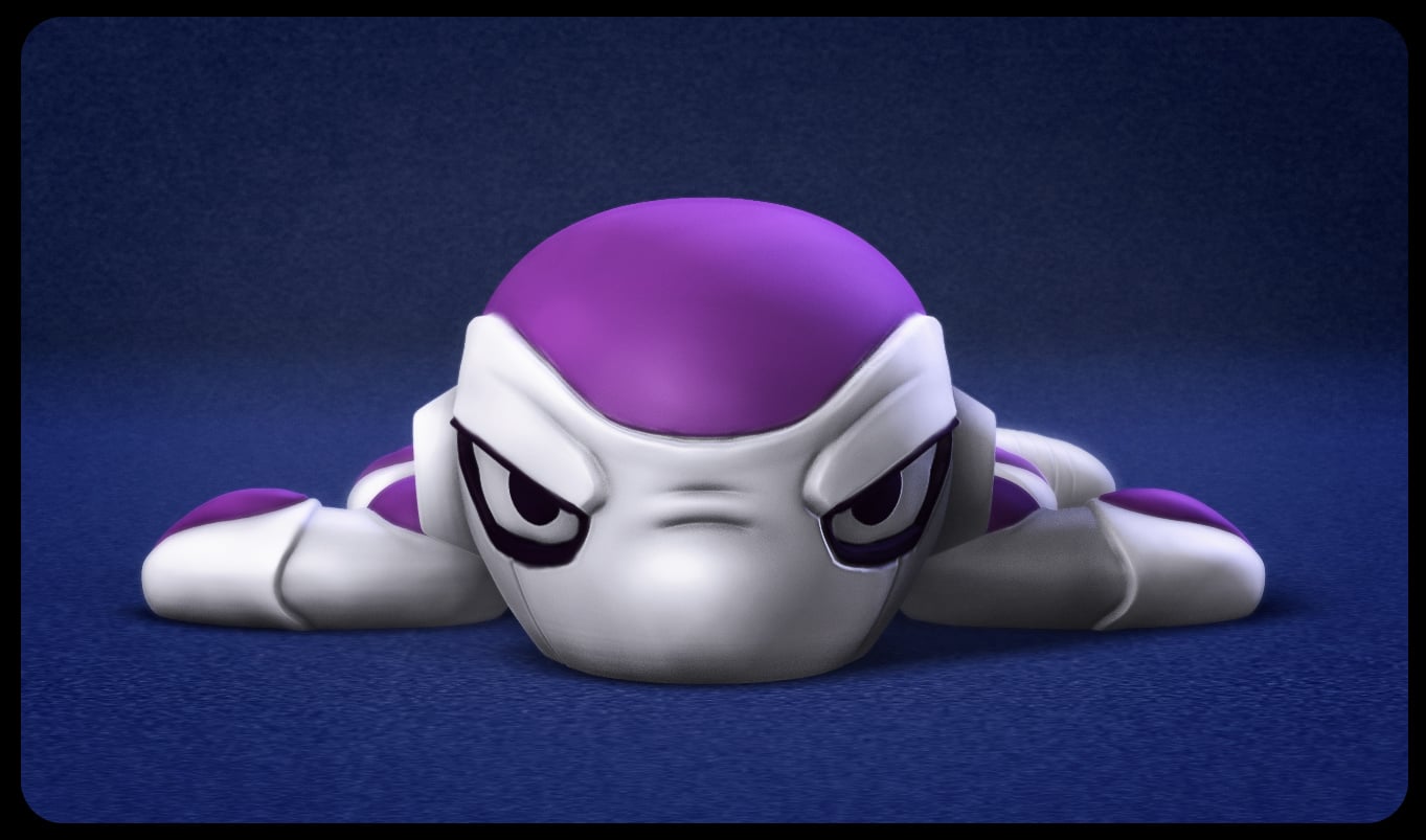 Super Turtle Frieza 3d model