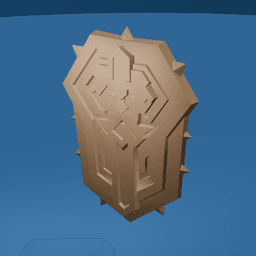 Dwarven Shield 3d model