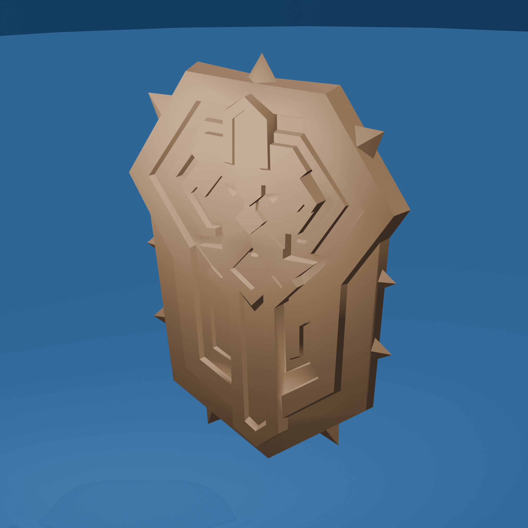 Dwarven Shield 3d model