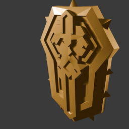 Dwarven Shield 3d model