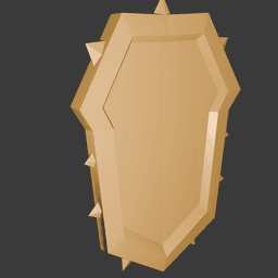 Dwarven Shield 3d model