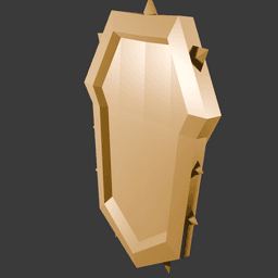 Dwarven Shield 3d model