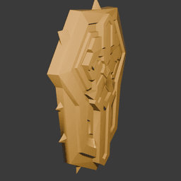 Dwarven Shield 3d model