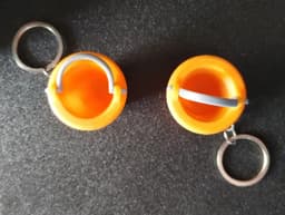 Bucket with Handle Keychain 3d model