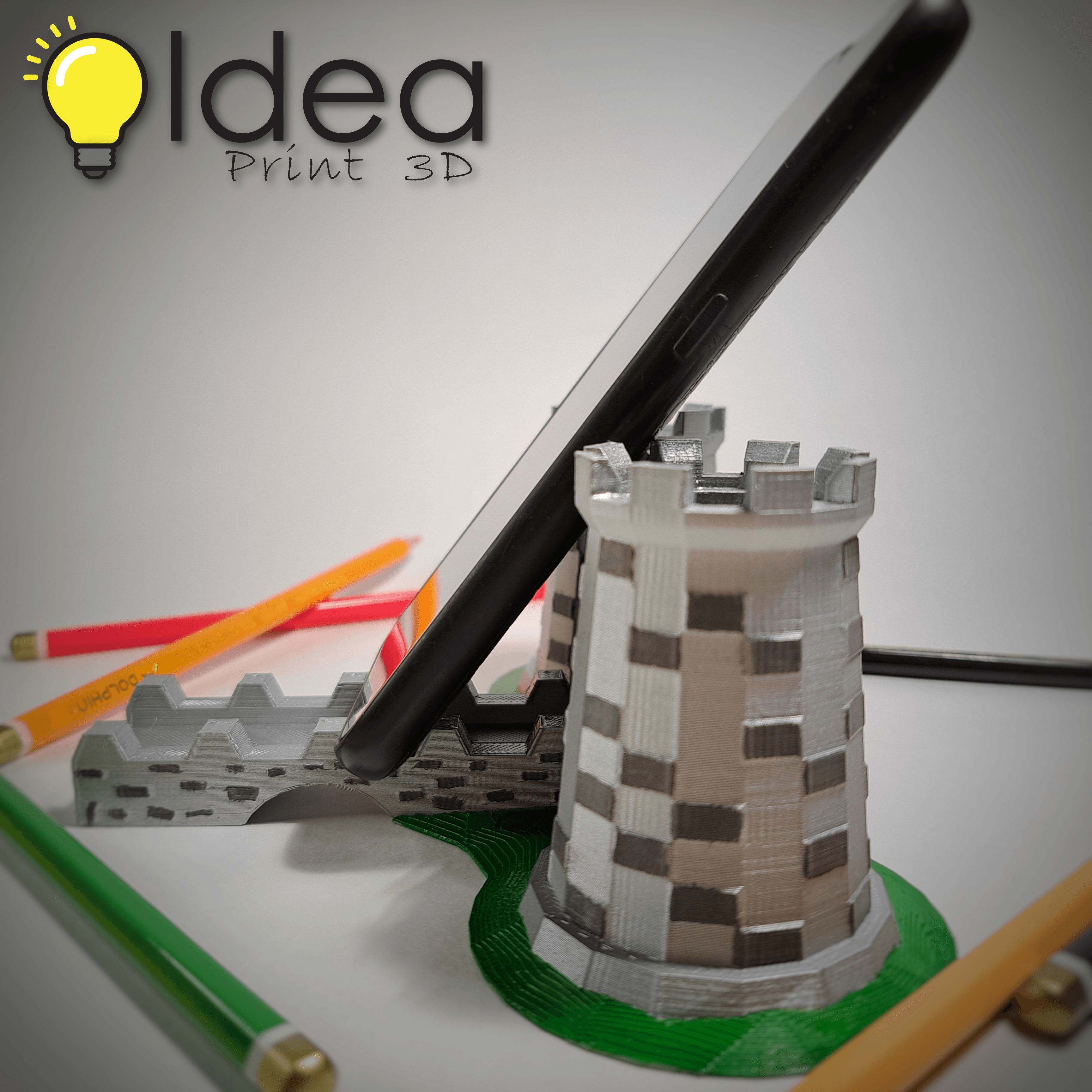 Phone Stand Low-Poly 3d model