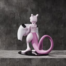 Mewtwo Controller Stand 3d model