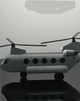 The Cargo Helicopter! 3d model