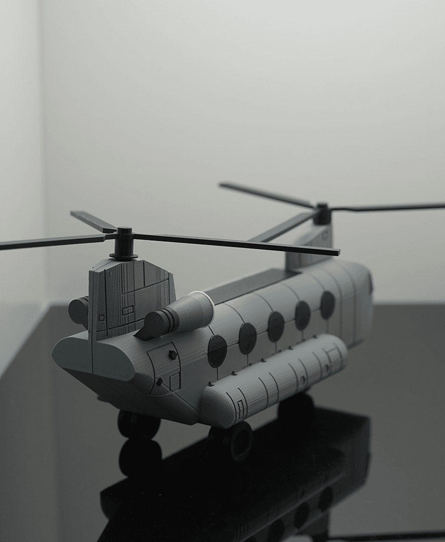 The Cargo Helicopter! 3d model