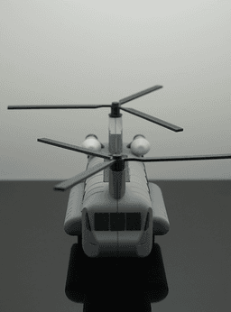 The Cargo Helicopter! 3d model