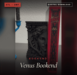 Venus Bookend Victorian Gothic Decor Classical Bust Bookend Dark Academia Decor 3d model