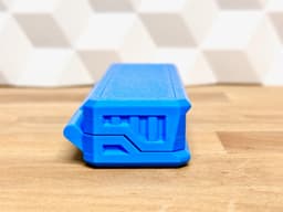 Weekly Pill Organizer (print-in-place box with snap-to-fit lid) 3d model