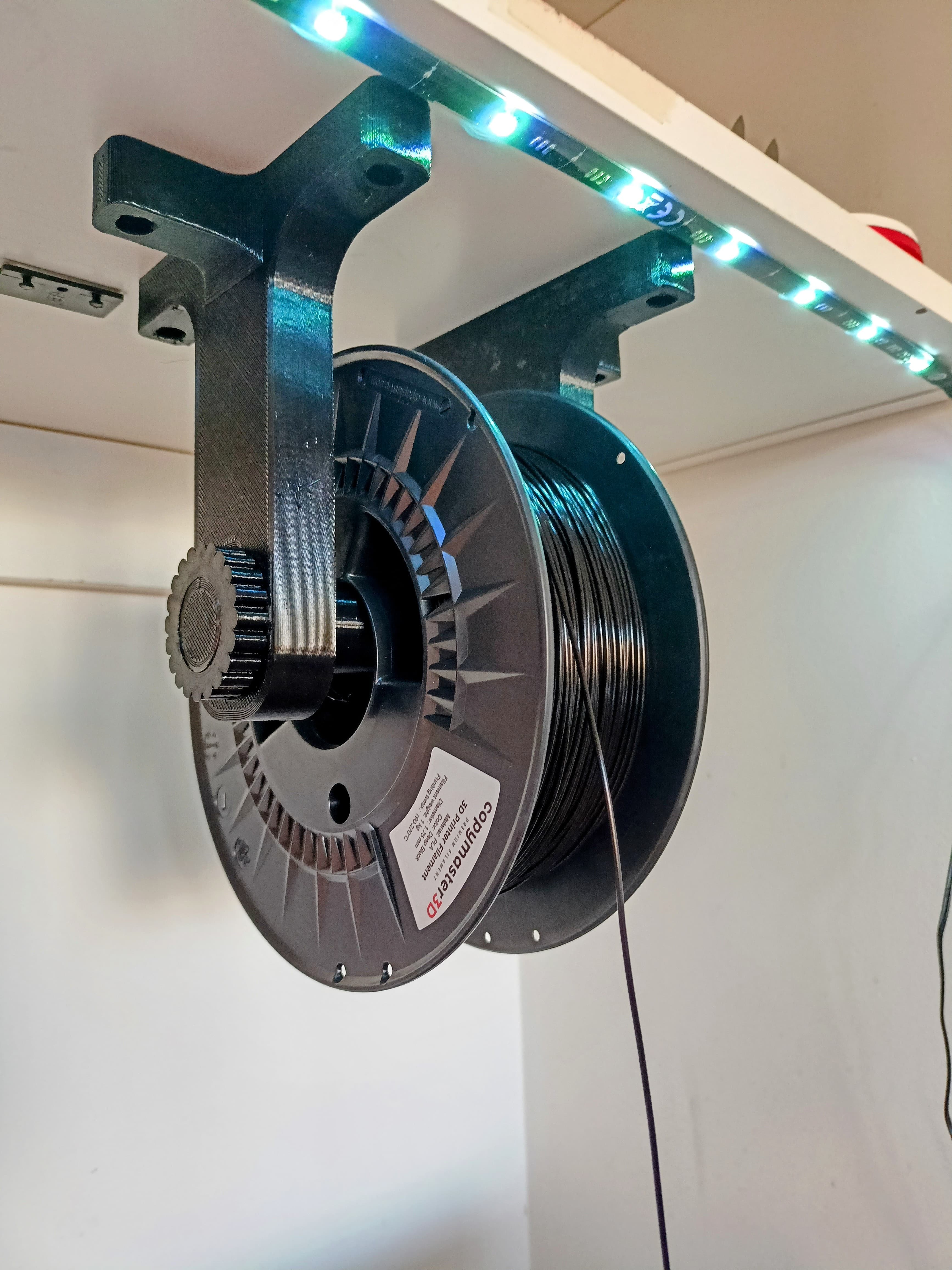 Overkill filament roll hanger 3d model