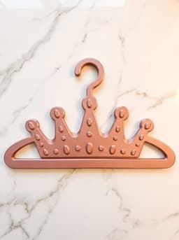 Royal Crown Clothes Hanger - Cute Closet Decor 3d model