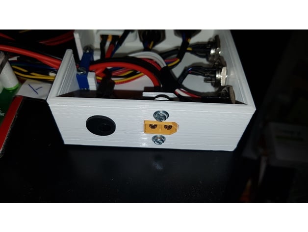 XT60 wall mount 3d model