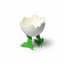 DINO - EGG HOLDER / CUTE KITCHEN DECOR / KITCHEN TOOLS / DINOSAUR EGG HOLDER 3d model