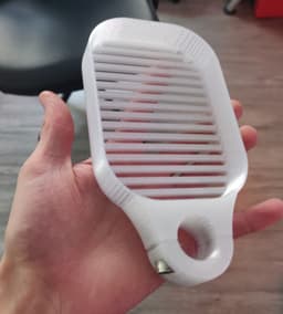Shower shelf for rod 25 /18mm 3d model