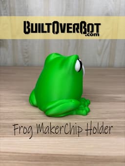Frog MakerChip Holder 3d model
