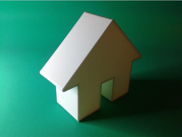House, nestable box (v1) 3d model