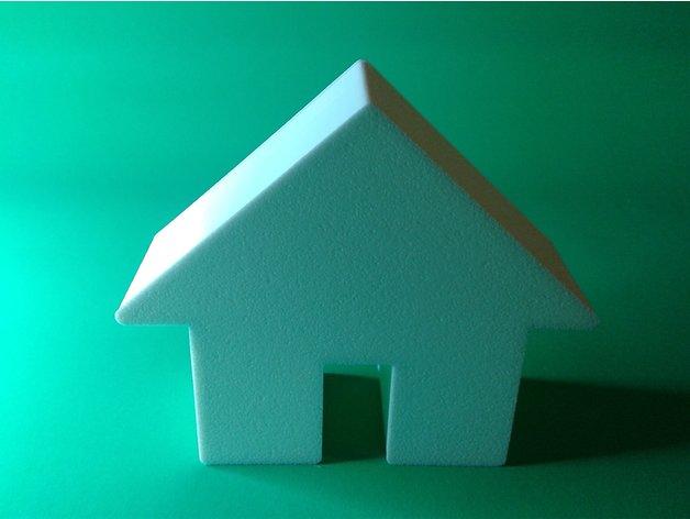 House, nestable box (v1) 3d model
