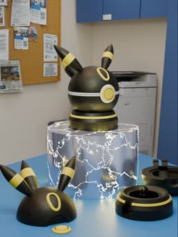 Umbreon Pokeball Magsafe 3d model