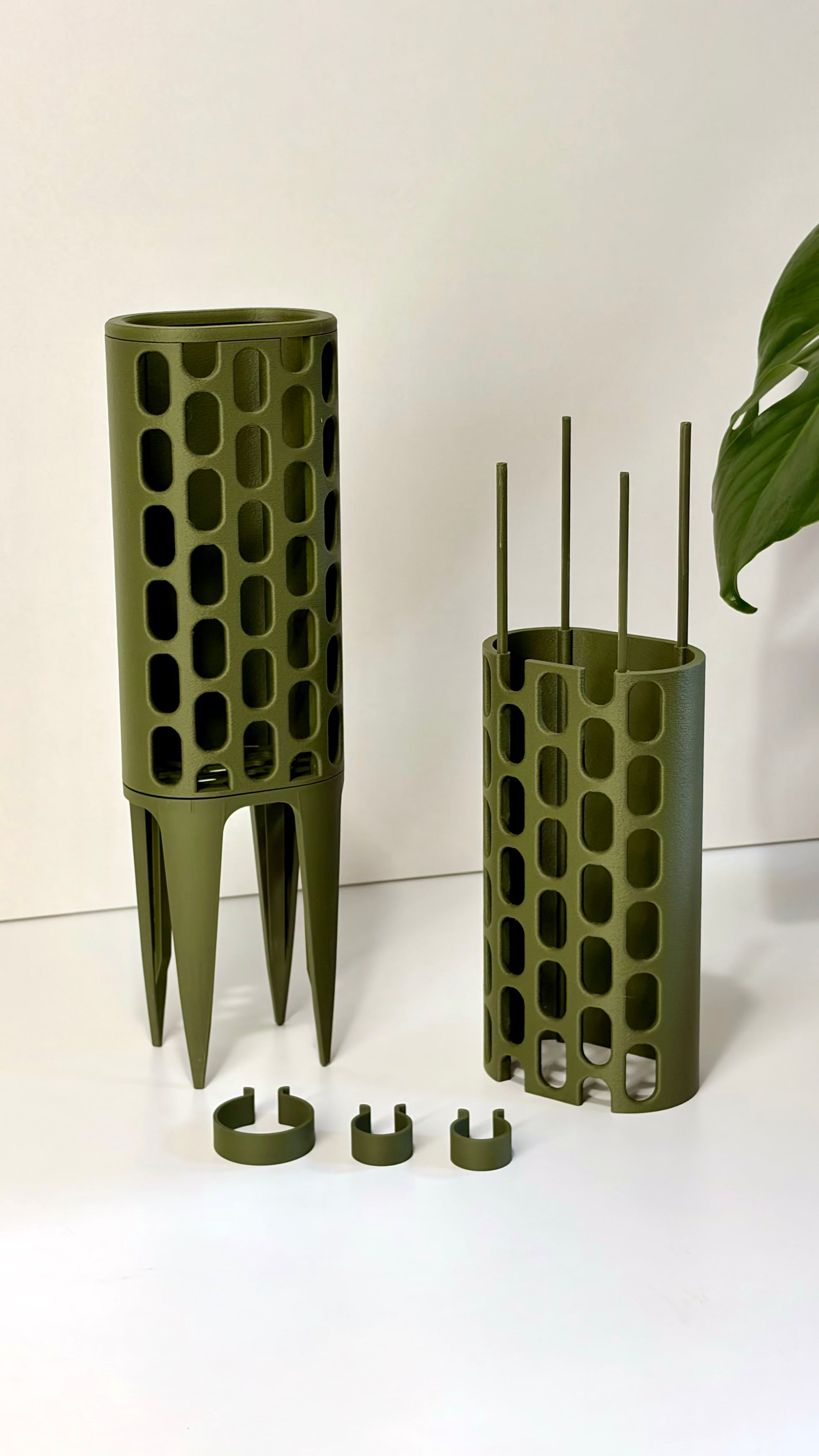 VERT - Modular moss pole - Stackable plant support 3d model