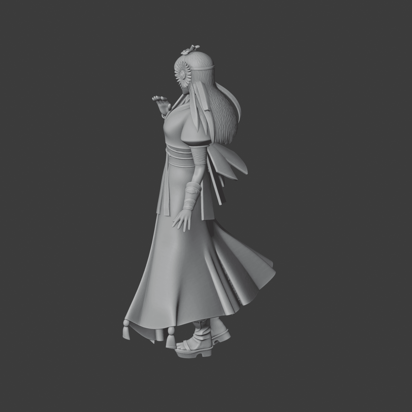 Azai Nagamasa Samurai 3d model