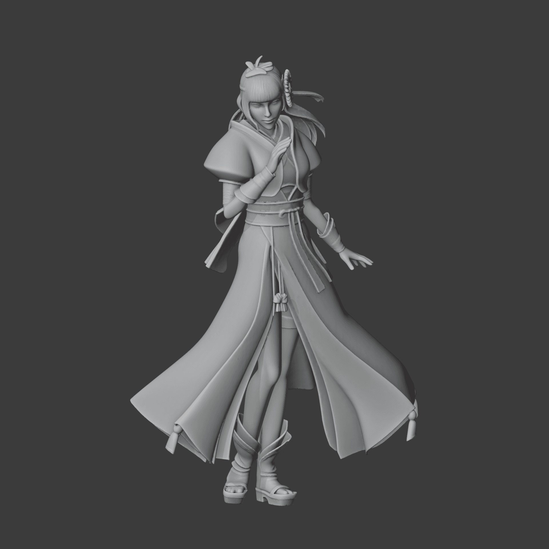 Azai Nagamasa Samurai 3d model