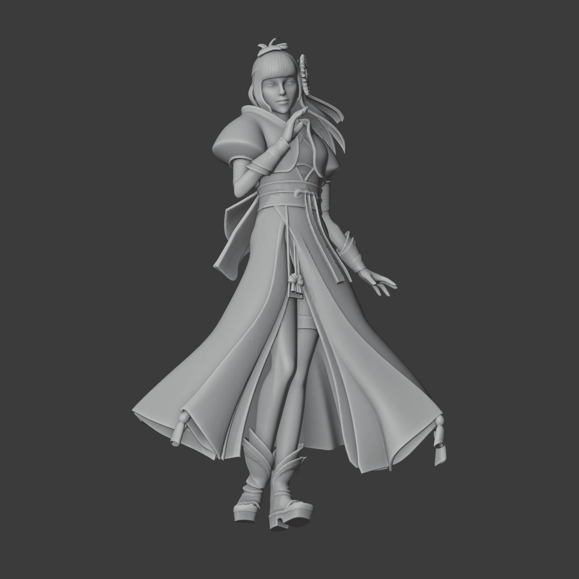 Azai Nagamasa Samurai 3d model