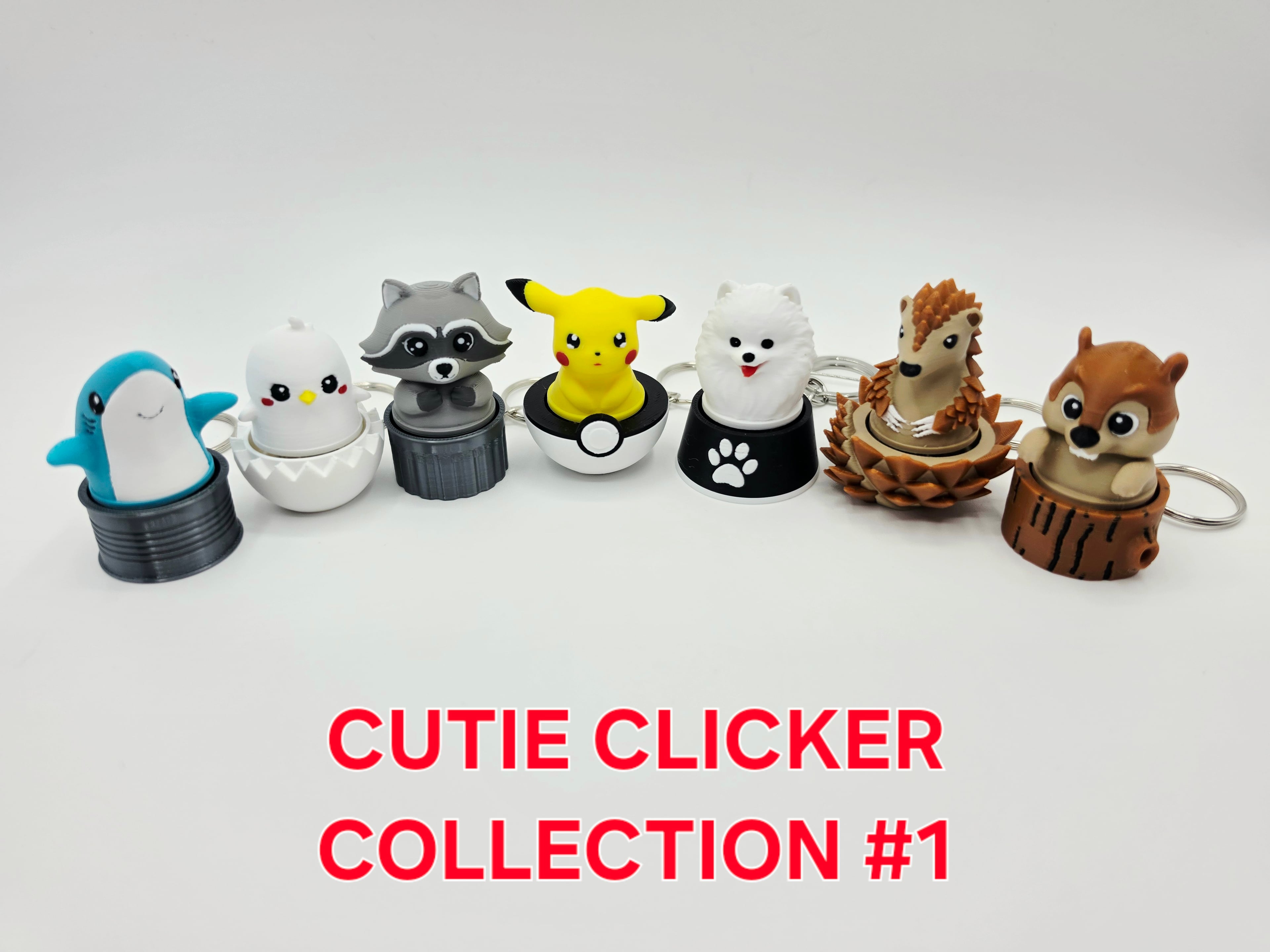 Pangolin Clicker Fidget 3d model