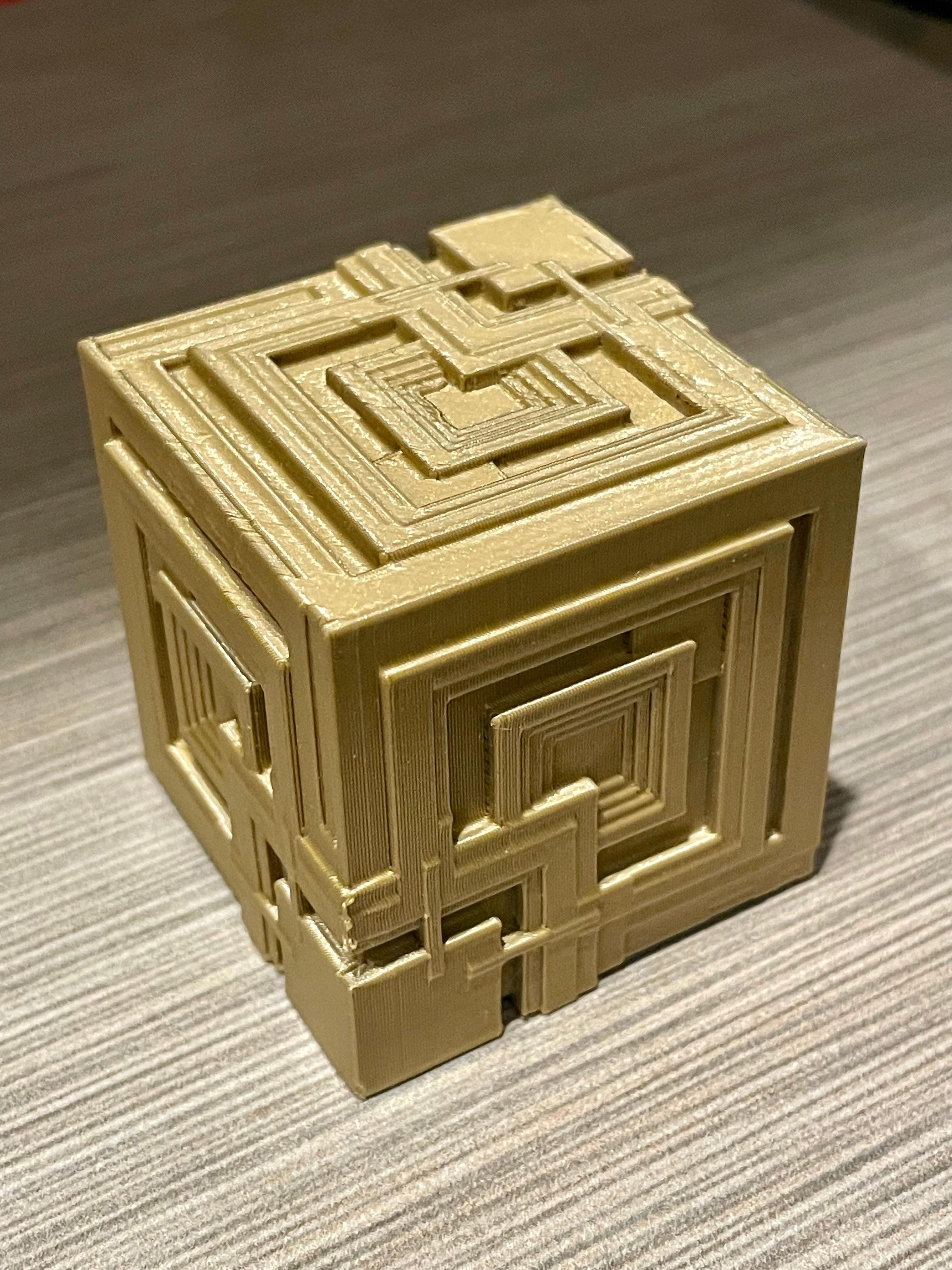Blade Runner Ennis House Cube 3d model