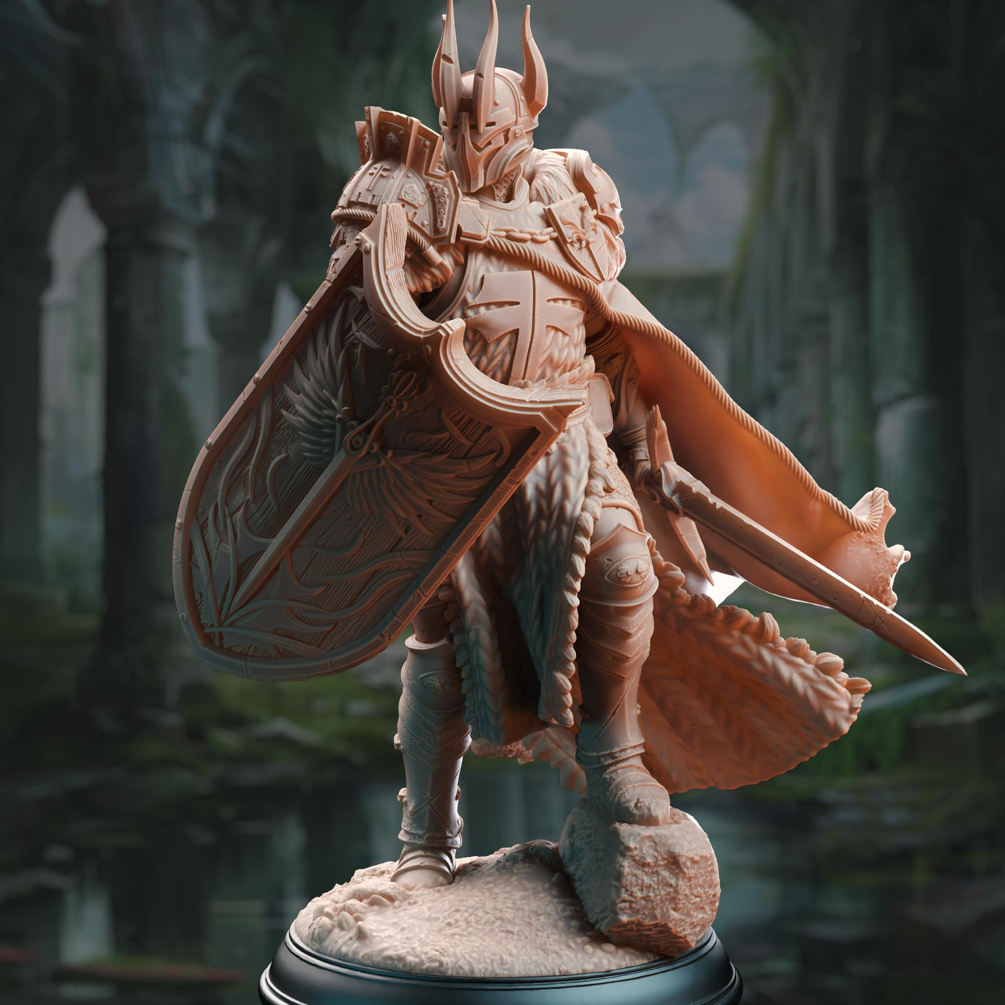 Enlightened Paladin of Justice - Caedes 3d model